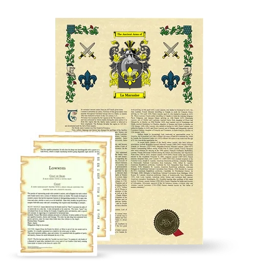 La Marsaise Armorial History and Symbolism package